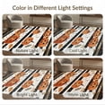 thumbnail image 7 of ODIKA 4'x6' Washable Area Rug Pet Friendly, Non-Shedding Halloween Door Striped Pumpkin Cluster Farmhouse Fall Spotted Doormat for Bedroom, Reading Nook, 7 of 7