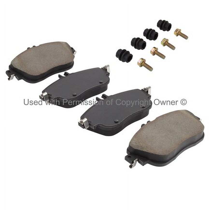 Mpa Electrical 1003-1694C Quality Built Black Series Ceramic Brake Pads W/