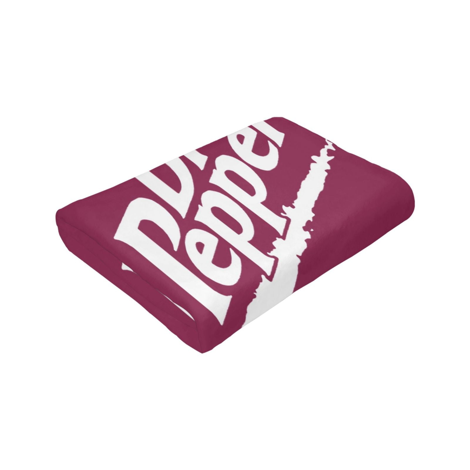 Dr Pepper 90s Maroon Background Flannel Blanket Funny Ultra-Soft Micro Warm Throw Blanket Fleece Blanket Interesting Gift 60"X50"