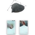 thumbnail image 2 of Coussin en Peluche Feuille Coussin de Sol Coussin Décoratif Coussin de Lecture (50cm, Gris Clair), 2 of 4