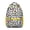 Yellow-1, variant on Everyday School Bag with Unique Leopard and Tropical Animal Print, Lightweight Student Backpack Featuring Fashionable Glitter Spots and Abstract Patterns