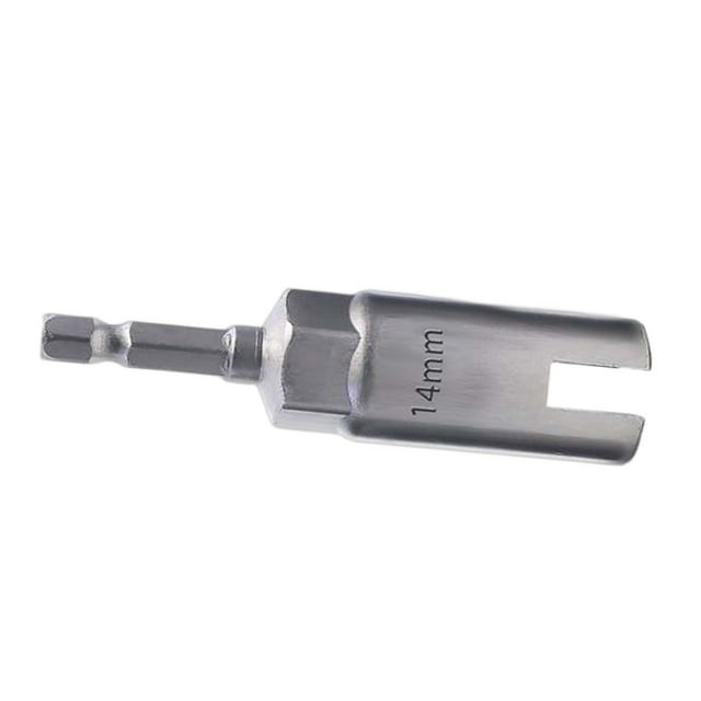 koolsoo 1/4 Inch Butterfly Wrench Hand Tool, Butterfly Socket Wrench for Plate Nuts, Eye 80mmx14mm