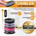 thumbnail image 2 of Organizador de tapas para vasos ELYPRO para Stanley, Yeti e Hydro Flask, 2 of 9