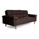 thumbnail image 3 of Sofá Cama de Lino Chocolate Makora Modelo Gabbana, 3 of 8