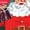 NAVY, variant on Coca-Cola - Santa with Coke Bottles - Men's Long Sleeve Graphic T-shirt