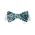 thumbnail image 1 of Pooch Outfitters PRBA-M Nœud Papillon Peignoir, Aqua - Moyen, 1 of 1