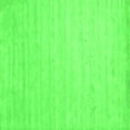 thumbnail image 1 of Ahgly Company Indoor Square Solid Green Modern Area Rugs, 5' Square, 1 of 1
