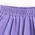 thumbnail image 5 of Splozh Little Girl Pants Long Pants Solid Color Casual Girls' Pants Cotton Pants for Toddlers and Preschoolers Outdoor Trousers,Purple,6-7 Years, 5 of 9