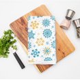 thumbnail image 4 of Winter Kitchen Dish Towel 18 x 26 Inch Gold Blue Snowflake Dishcloth Vintage Decorative Hand Drying Tea Towel for Baking Cooking Home Kitchen Decor Housewarming Gift, 2Pcs, 4 of 6