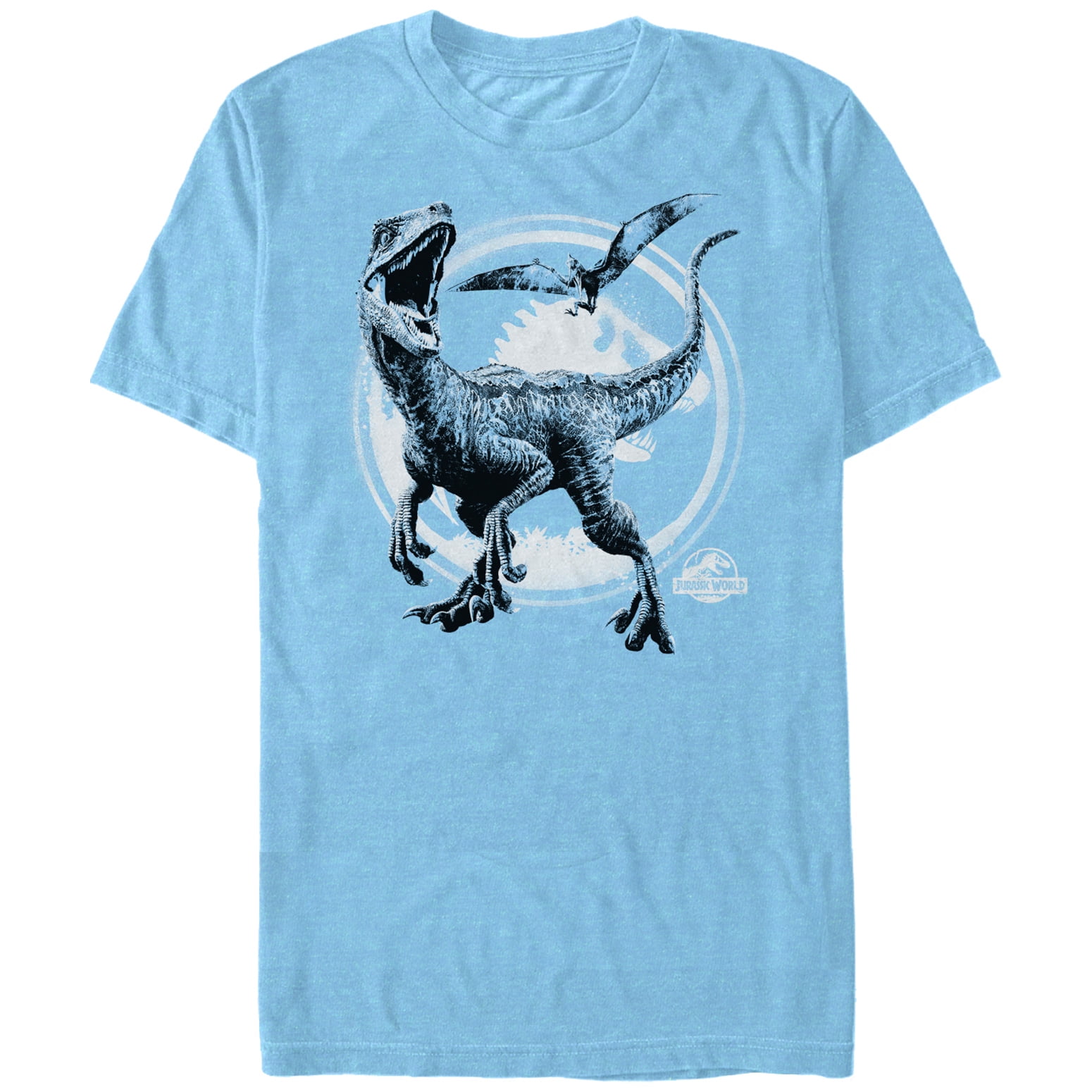 Men S Jurassic World Fallen Kingdom Dinosaur Battle Graphic Tee Light Blue Heather Medium Walmart Com Men S Jurassic World Fallen Kingdom Dinosaur Battle Graphic Tee Light Blue Heather Medium Walmart Com