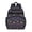 Black-138, variant on Small Floral Print Toddler Backpack Water-resistant Lightweight Bookbag with Adjustable Straps and Chest Buckle Perfect for Daily School and Travel Use