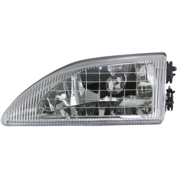 Left Headlight Assembly - Compatible with 1994 - 1998 Ford Mustang 1995 1996 1997