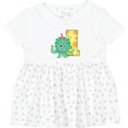thumbnail image 3 of Inktastic Monster 1st Birthday Girls Baby Dress, 3 of 5
