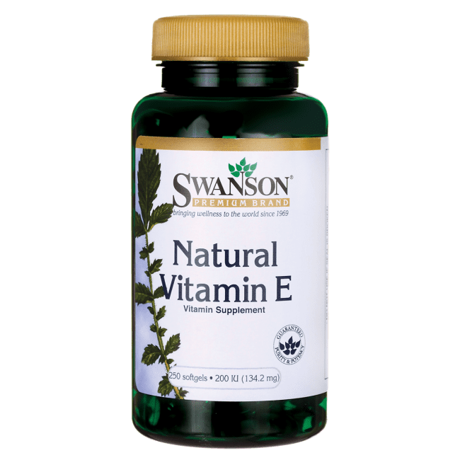 Swanson Natural Vitamin E 200 Iu 250 Softgels