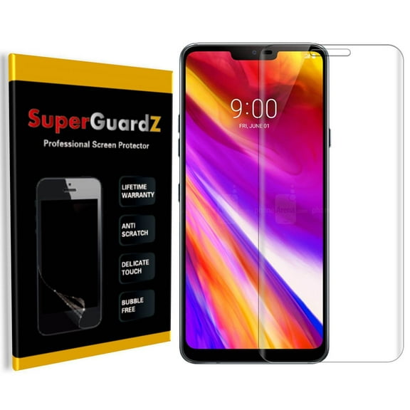 [2-Pack] For LG G7 ThinQ - SuperGuardZ [FULL COVER] Screen Protector   2 Stylus Pen