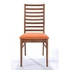 Lexington Chair in Orange Fabric - Set of 2