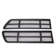 thumbnail image 1 of Rejilla de entrada de flujo de aire para coche, cubierta protectora de entrada de aire, protección UV impermeable, color negro, reemplazo para Tesla modelo Y, 2 uds., 1 of 5