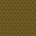 thumbnail image 1 of Ahgly Company Machine Washable Indoor Square Transitional Bakers Brown Area Rugs, 4' Square, 1 of 7