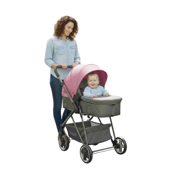 Carriola con Portabebe D´Bebe Queen Rosa