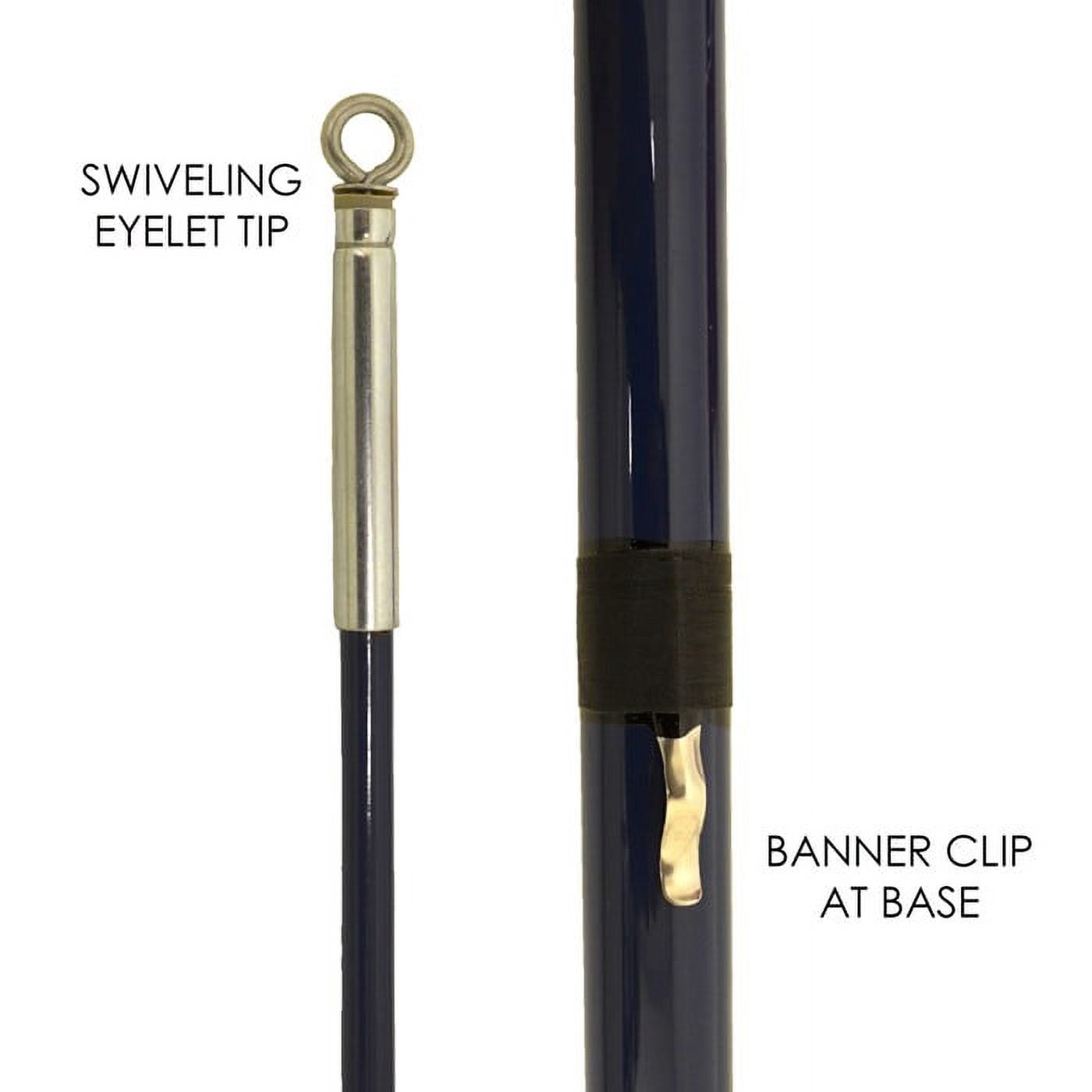 In the Breeze 3635 — Heavy Duty Telescoping Pole, 10-Feet — Windsock, Small Decor Pole