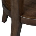 thumbnail image 4 of Liberty Furniture Ventura Boulevard Dark Brown Round End Table, 4 of 7