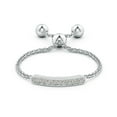 thumbnail image 2 of ANGARA Natural 0.07 Ct. Diamond Stackable Ring in 14K White Gold for Women (Ring Size: 12), 2 of 9
