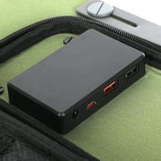 Swiss Tech 60W Foldable Solar Panel, USB-A and USB-C, Phone Charger, Waterproof, Emergency, Solar Panel Only