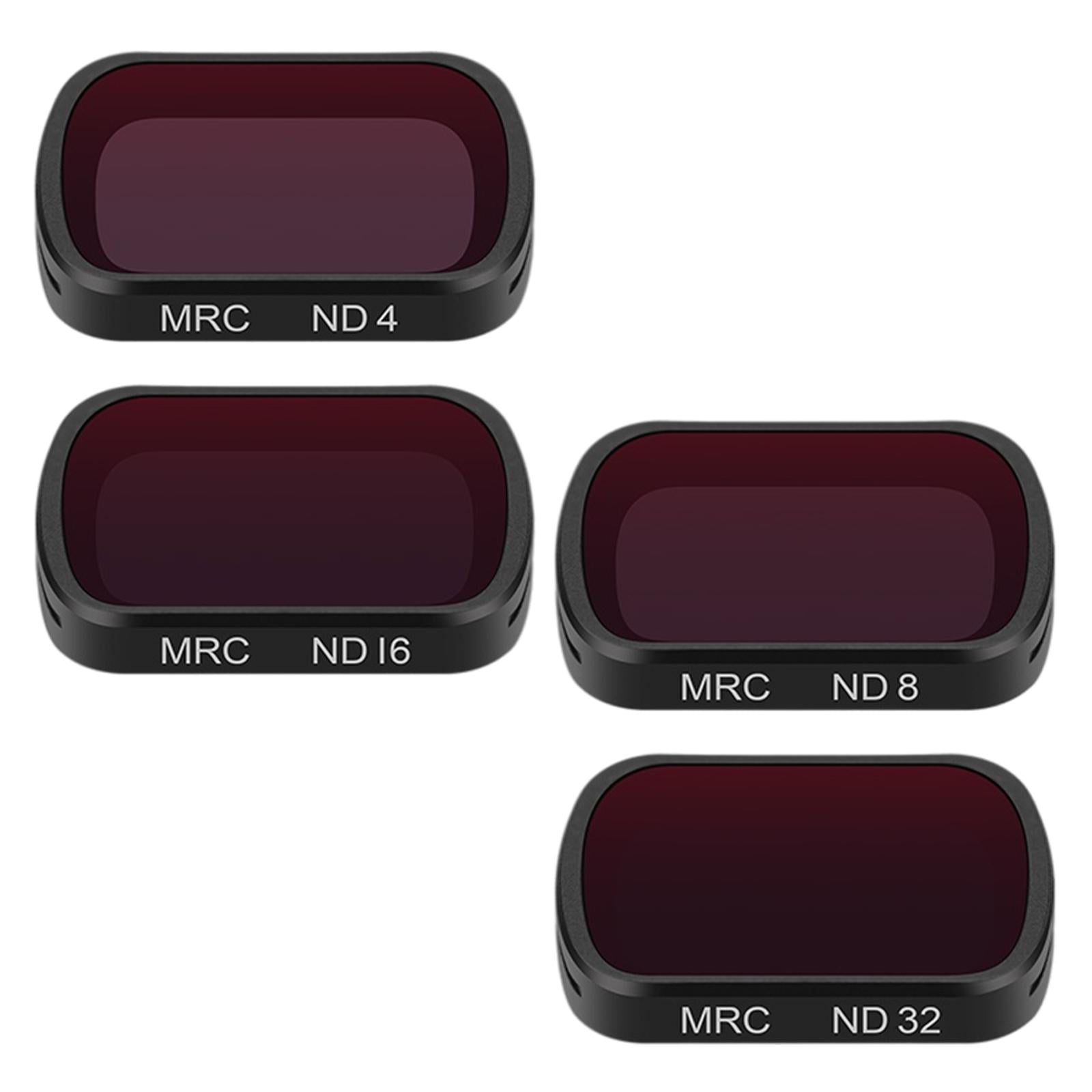 ZOOM Parts 4PCS ND8/16/32/64 ND-PL Camera Lens Filters Kit For DJI MAVIC 2 PRO 
