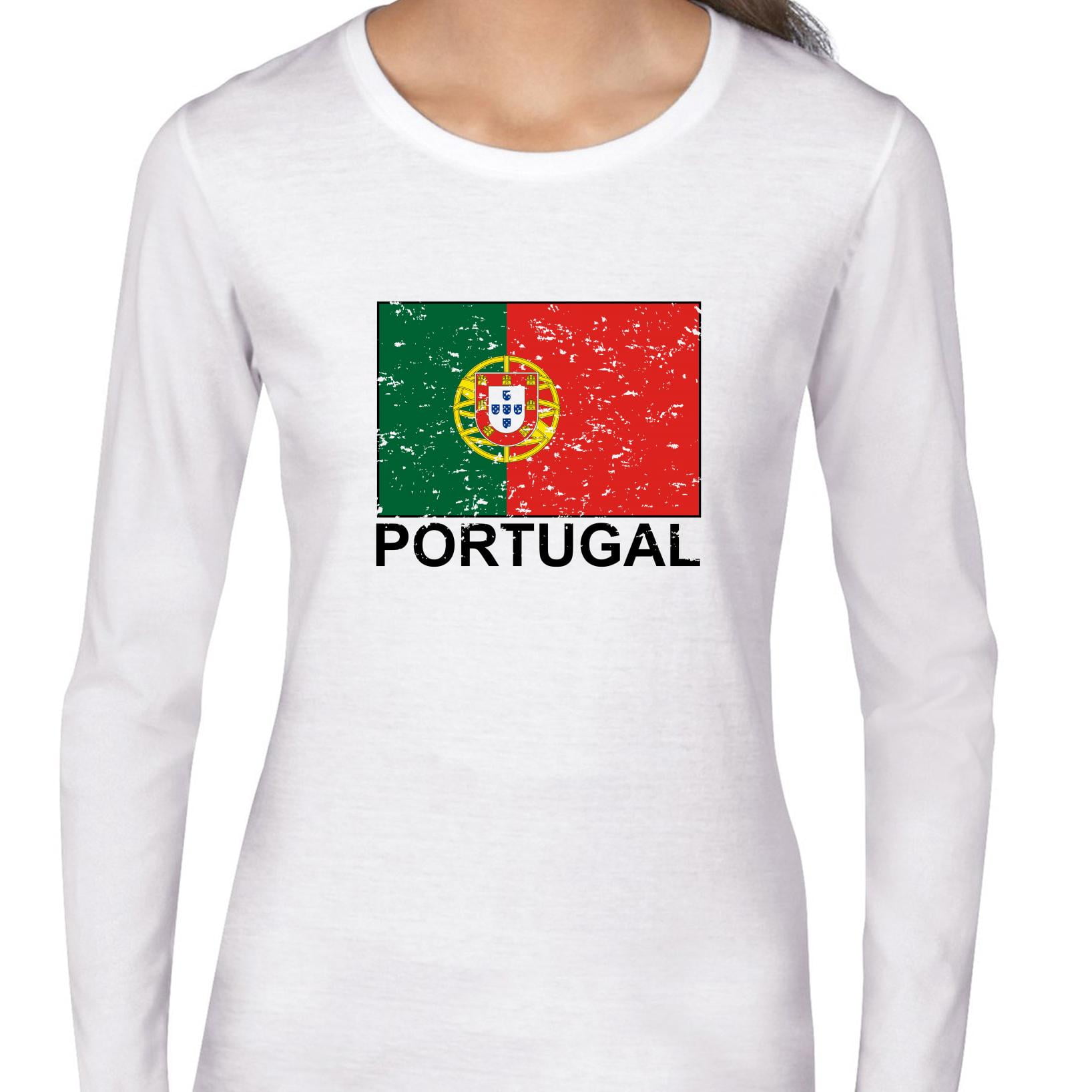 Portugal Flag Special Vintage Edition Women