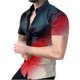 thumbnail image 3 of Camisas de lunares para hombre, camisas casuales de verano con estampado 3D, camisas de playa hawaianas, camisa de manga corta con solapa, ropa de calle para hombre y mujer, 3 of 5