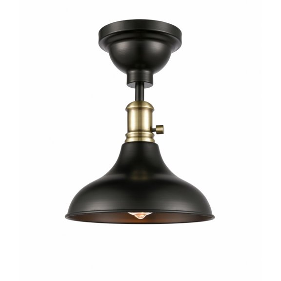 Innovations Lighting - Metro - 1 Light Flush Mount In Traditional Style-13