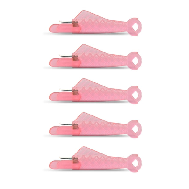 Billuyoard Enhebrador de agujas, bordado, costura, acolchado, herramientas de enhebrado, cuero, plástico, artesanía en cuero, inserción de Type2 NO2