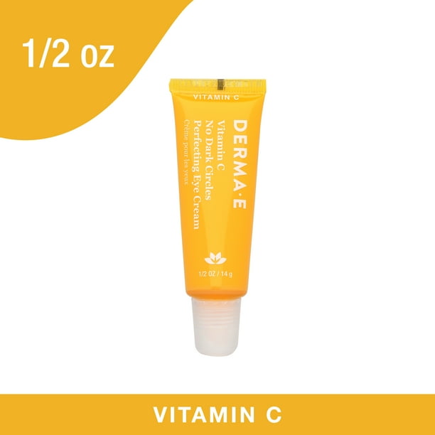 Derma E Vitamin C No Dark Circles Perfecting Eye Cream, 0.5 oz