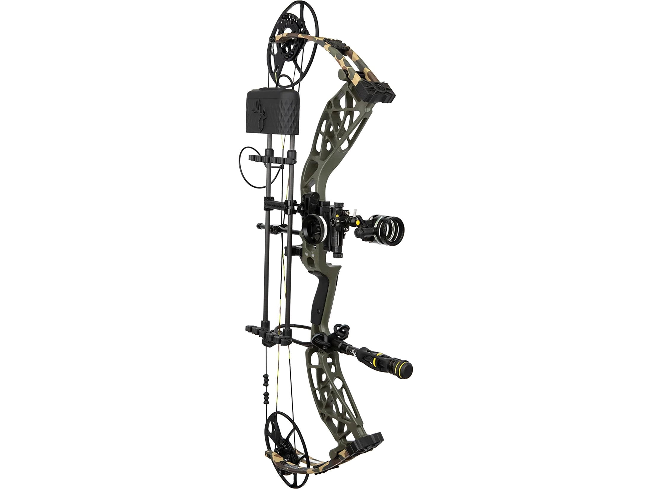 Bear Archery THP Adapt 2 HP Compound Bow Package Right Hand 60 lb Throwback Green