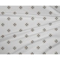 thumbnail image 4 of oneOone Polyester Lycra Olive Green Fabric Diamond Shape Small Craft Projects Decor Fabric Printed By The Yard 56 Inch Wide, 4 of 4