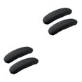 thumbnail image 2 of Maytalsory Chair Armrest Covers To And Decorate Made Of Polyester Fibre Easy To Install black 2Set, 2 of 6