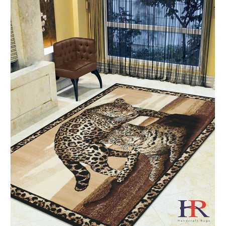 Handcraft Rugs Animal Print Rugs For Cabin And Lodge Leopards In