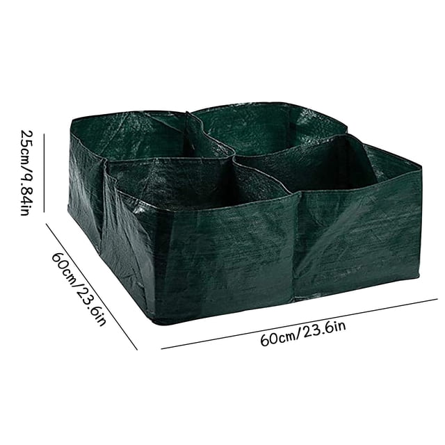 Multi Planting Bag Fou Garden Planting Bed PE Combined Potato Vegetable Plant Growth Box