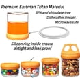thumbnail image 2 of Contenedores de almacenamiento de alimentos SELEWARE, apilables y herméticos, de 5 a 11 onzas, 2 of 6