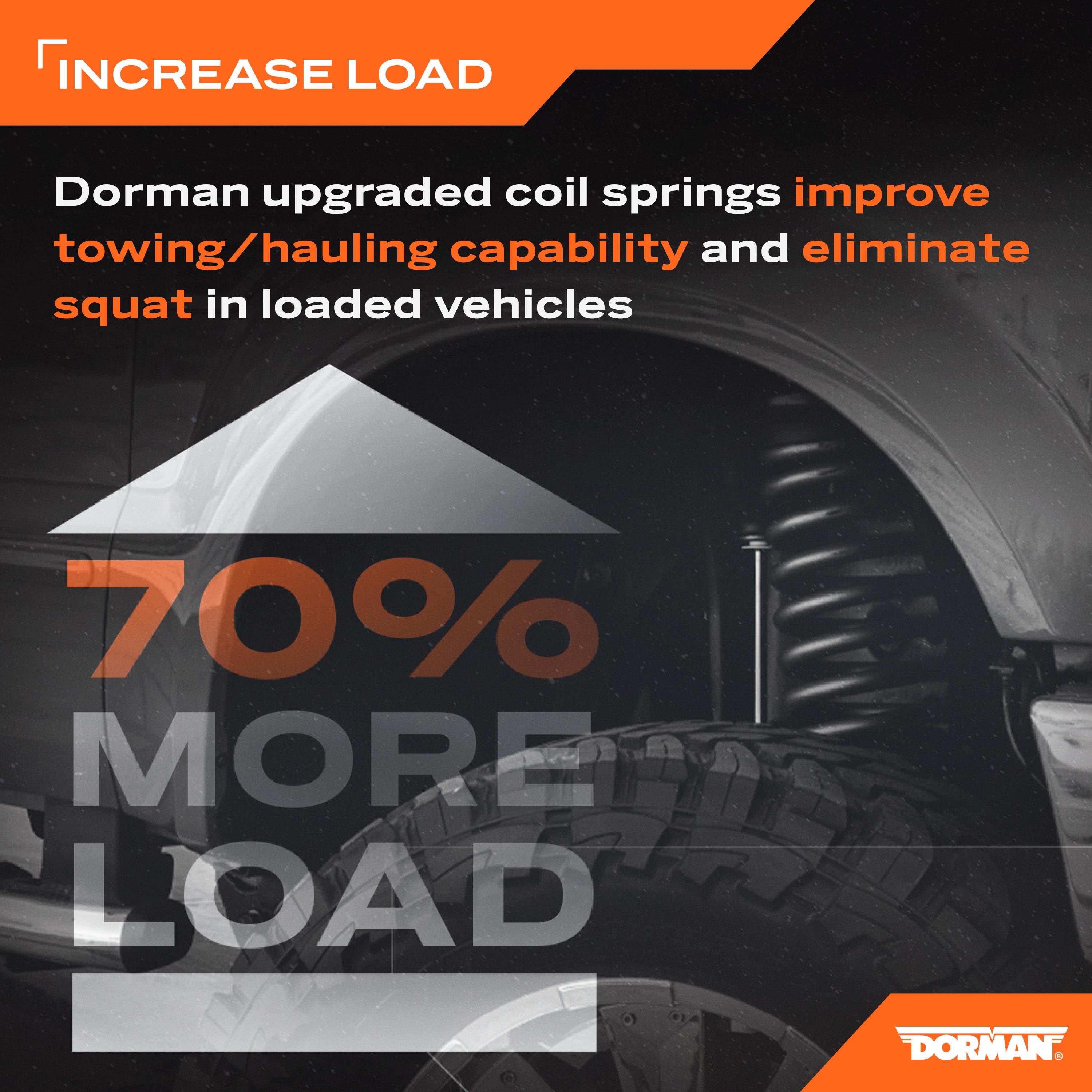 Dorman 929-903 Front Coil Spring for Specific Dodge / Ram Models, Black
