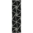 thumbnail image 2 of Addison Rugs Chantille Indoor/Outdoor Transitional Geometric Black Washable Runner Rug, 2'3" x 7'6", 2 of 6