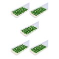 thumbnail image 3 of ZheElen 25x Simulation Cluster Green Grass for Train Scenery Decor Accessory Model Landscape Green 6mm 5Set, 3 of 6