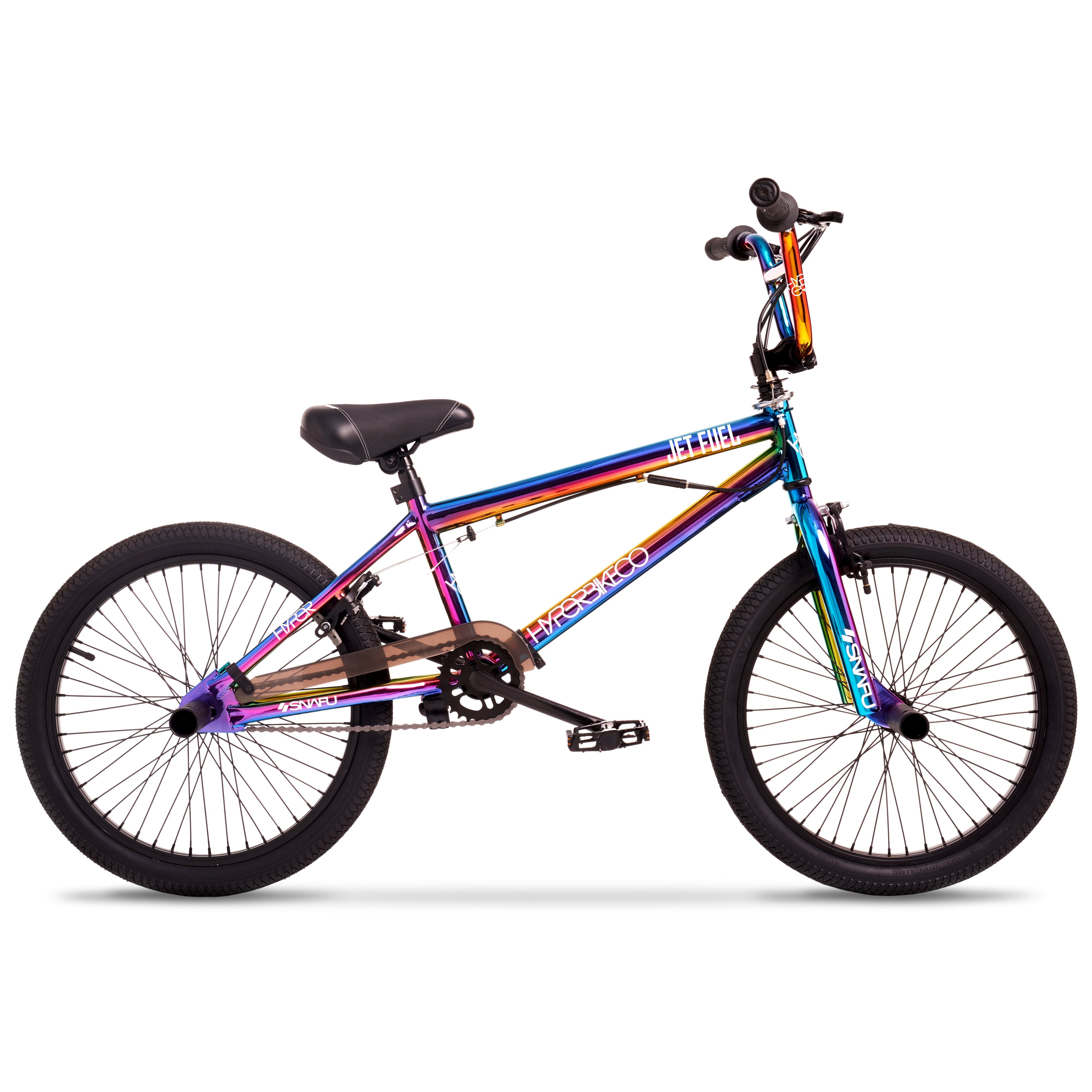 Hyper Bicycles 20" Jet Fuel BMX Bike, Adult Ages 8-13, Jet Fuel