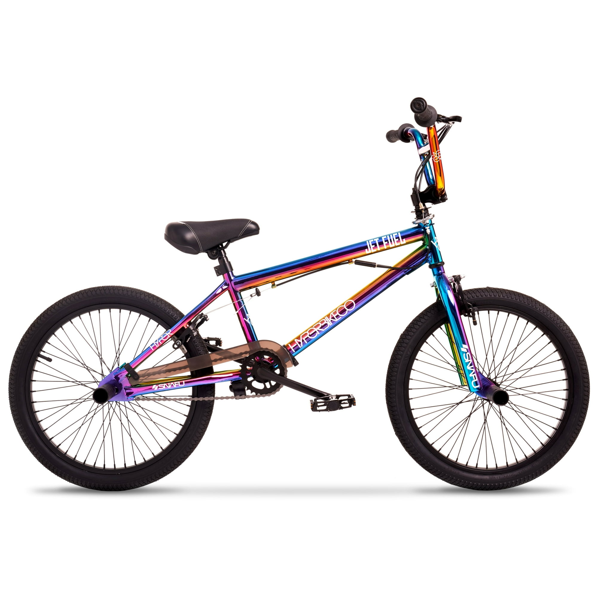 Hyper Bicycles 20" Jet Fuel BMX Bike, Adult Ages 8-13, Jet Fuel
