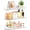 Clear, variant on Clear Floating Shelf – Wall Organizer for Nail Polish, Books, Decor, Makeup, Perfume, for Bedroom, Living Room, Kitchen, Bathroom