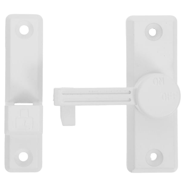 Cerradura de puerta corrediza de Granero, pestillo de puerta de granero, protector de puerta de seguridad, Hardware de puerta resistente, pestillo de puerta abatible de 90 grados y 180 grados