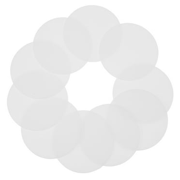 20 Pcs Downlight Diffusion Plate Lamp Barriers Light Cover Diffuser White