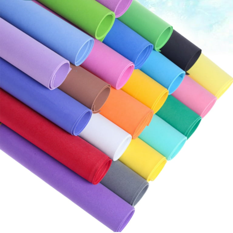 Sheets Craft Crafts Foam Sheets Thin Paperthick Squares Colored Evaglitter Crafts Assorted Colors, Size: 50*50CM