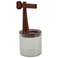 thumbnail image 1 of unbranded Soporte Y Limpiador De Pinceles Marrón Para Uso Artístico Con Clásico Y Funcionalidad, 1 of 8