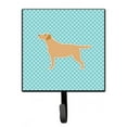 thumbnail image 1 of Yellow Labrador Retriever Checkerboard Blue Leash or Key Holder, 1 of 1